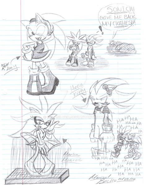 Random Sonic Shadow Silver By Supasilver On Deviantart