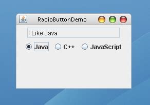 How To Add Radio Buttons To A Swing Frame In Java Using Jradiobutton