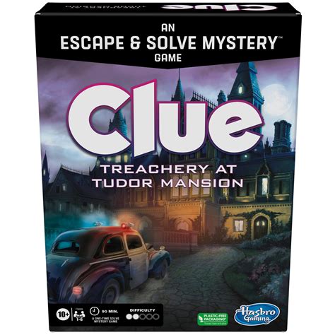 Clue Treachery At Tudor Mansion An Escape And Solve Mystery Game