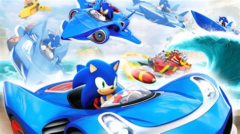 Video Game Sonic And All Stars Racing Transformed Hd Wallpaper