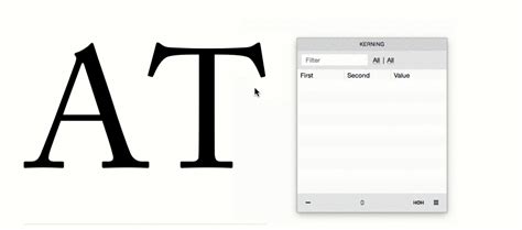 Aogonek streams live on twitch! Using Kerning Classes