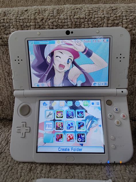 New Nintendo 3ds Ll Xl Pearl White Edition English Games And Etsy