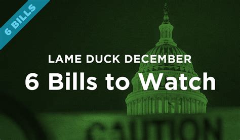 Lame Duck December 6 Bills To Watch Catholicvote Org