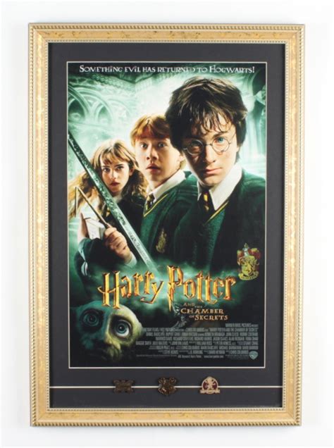 Harry Potter And The Chamber Of Secrets 15x22 Custom Framed Poster