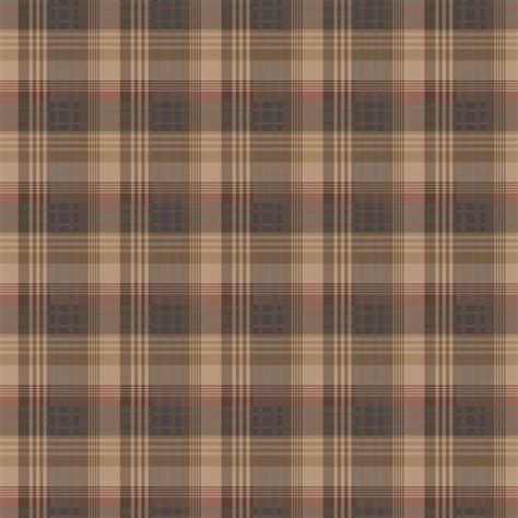 Mulberry Ancient Tartan Red Charcoal Wallpaper By Mulberry Home