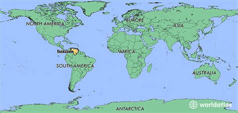 Where Is Venezuela Where Is Venezuela Located In The World