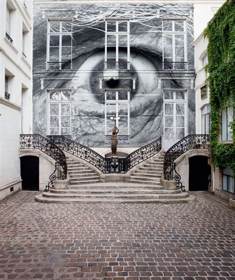 Street Artist Jr Opens In Paris