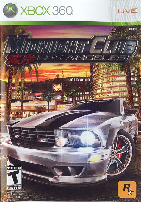 Midnight Club Los Angeles Cover Or Packaging Material Mobygames