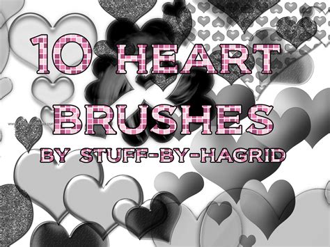 Heart My Photoshop Brushes 123freebrushes