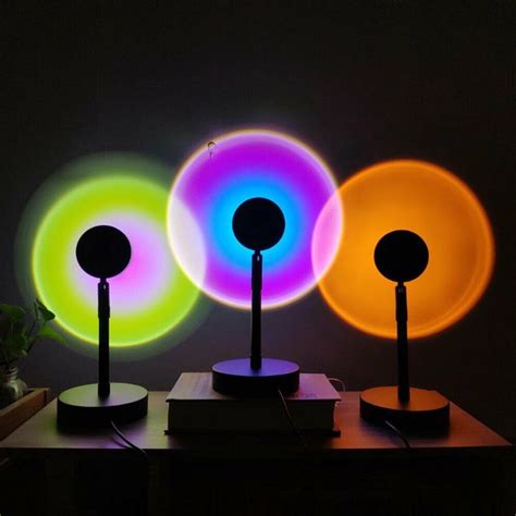 sunset projection lamp in 2021 | Lamp, Led floor lamp, Decor