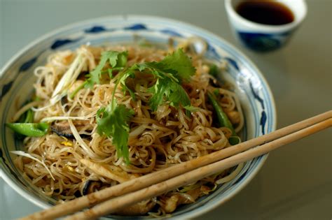 Chinese food noodles and chicken. Rice Noodles With Chicken Recipe - NYT Cooking