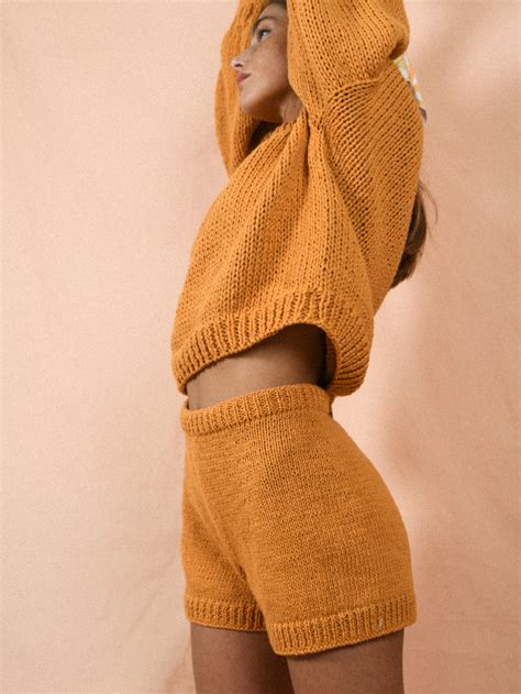 Organic Cotton Sweater Boho Sweater Hand Knitted Chunky Etsy