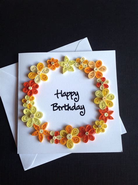 Easy Cool Diy Birthday Cards Items Similar To Happy Birthday Glitter