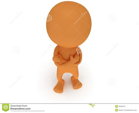 Orange Man Arms Folded Stock Illustrations 22 Orange Man Arms Folded