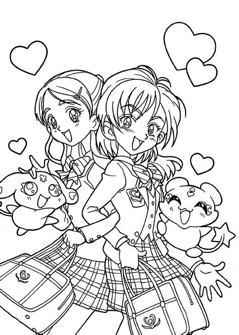 Cute Anime Coloring Pages Online / anime coloring pages deviantart