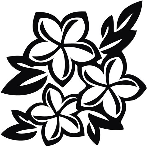 Free Flower Clipart Black And White Download Free Flower Clipart Black