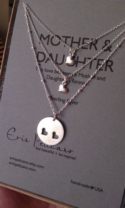 Matching charm bracelets are ideal for several reasons. Sterling Silver Mother Daughter Necklace Set | Mother of ...
