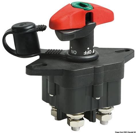 Littelfuse Dual Pole Battery Switch With Key