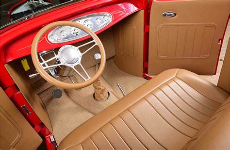 Custom Ford Roadster Interior Journal