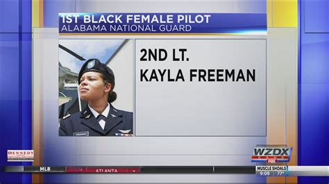 First Black Female Pilot In Alabama National Guard Youtube