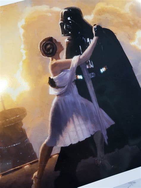 Darth Vader And Princess Leia Father Daughter Dance Etsy