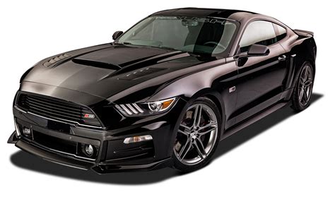 Stylish Black Ford Roush Rs Mustang Car Png Image Purepng Free