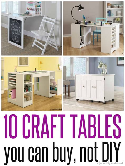 Craft Tables You Can Buy Instead Of Diy Infarrantly Creative