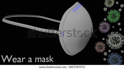 Wear Mask Protect Yourself Others Corona Stock Illustration 1803789472