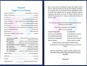Every boy scout or that wants to achieve the higher rank should complete eagle scout application pdf using such tips: eagle scout court of honor program template Book Covers | Eagle scout ceremony, Eagle scout ...