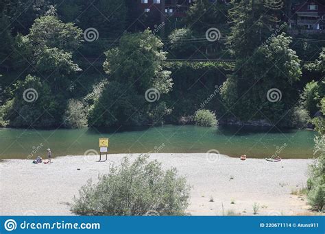 Russian River And Beach In California Editorial Stock Image Image Of
