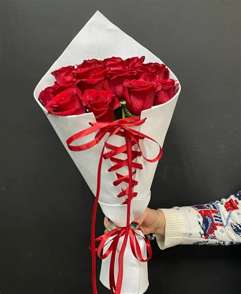 Rose Bouquet Valentines Flowers For Valentines Day Valentines T