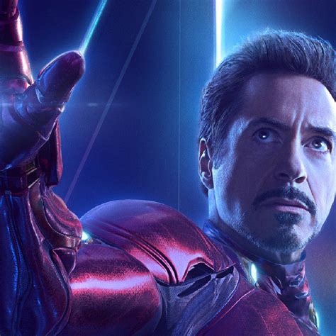 2048x2048 Iron Man In Avengers Infinity War New Poster Ipad Air Hd 4k