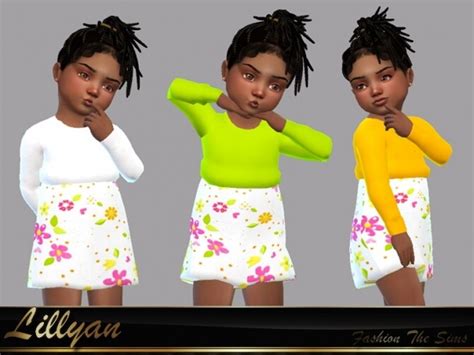 Dress Baby Dulce By Lyllyan At Tsr Sims 4 Updates