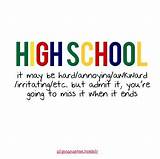 High School Quotes