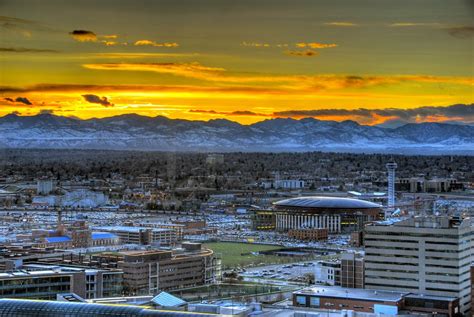Top 5 Most Beautiful Sunset Pictures Of Denver Colorado Travel