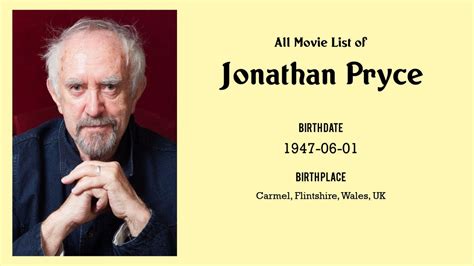 Jonathan Pryce Movies List Jonathan Pryce Filmography Of Jonathan