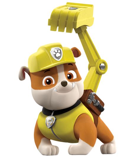 Rubble Paw Patrol Png Clipart 2