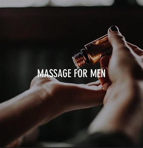 Massage Therapy For Men Lomi Swedish Deep Tissue Gateshead