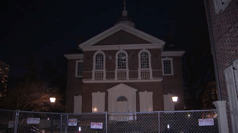 Arson Investigation Underway At Historic Carpenters Hall In Old City