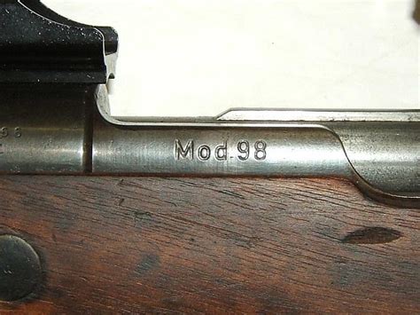 Mauser Oberndorf Germany Greman Mauser K98 Nazi Proof Marks 308 Win