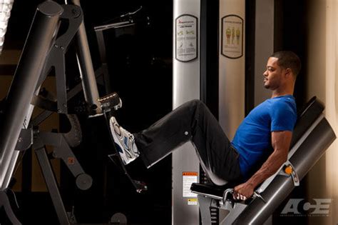 How To Do The Seated Leg Press Ace