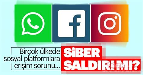 Twitter üzerinden tepkilerini paylaşan kullanıcılar, yaşanan sıkıntının sebebini arama motorlarında araştırıyor. Whatsapp, Instagram ve Facebook çöktü mü? Son dakika siber ...