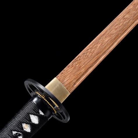 Handmade Wooden Blade Unsharpened Ninjato Ninja Sword With Multi