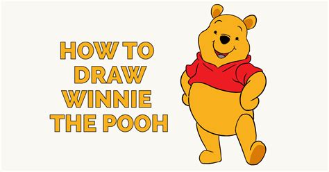 How To Draw Winnie The Pooh Easy Drawing Tutorials These Instructions
