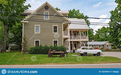 village of leipers fork in tennessee leipers fork usa june 18 2019 editorial photography