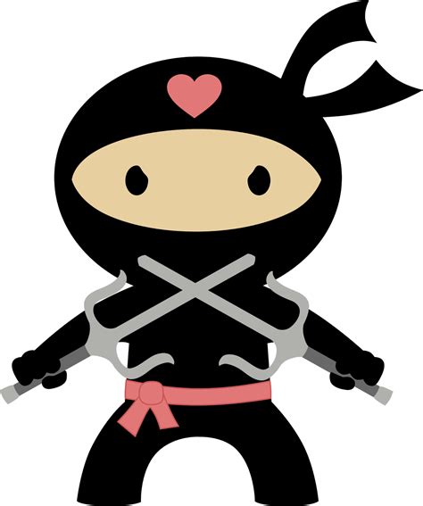 Ninja In Love Clipart Oh My Fiesta For Geeks Ninja Themed