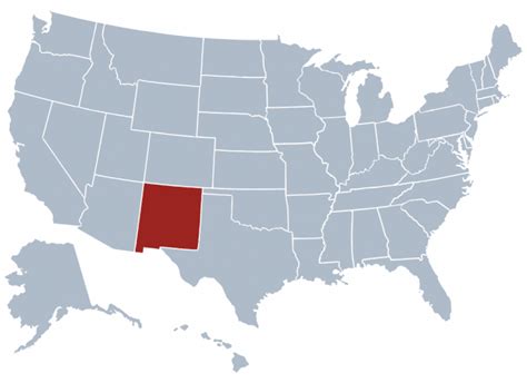 New mexico flag, adopted in 1925 consists of a red sun symbol (zia) on a yellow background. New Mexico State Map Images | Printable Map