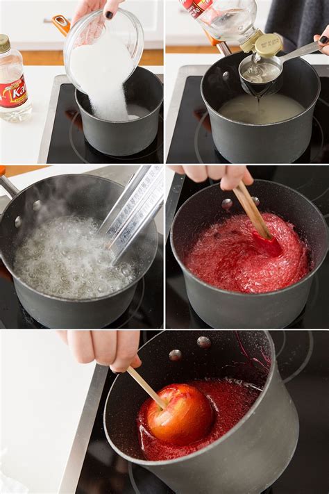 How To Make Caramel And Candy Apples Recipe Apple Recipes How To