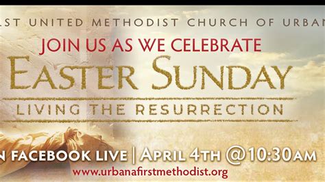 Urbana First United Methodist Church Easter Service Youtube
