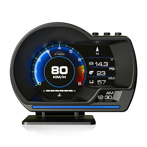 Buy Akabane Gpsobd2 Gauge Display Heads Up Display For Cars Digital